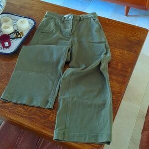Army Green Everlane Culottes